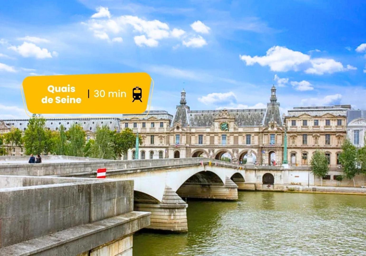 165 Suite Denis - Superbe Appartement A Paris Bagian luar foto